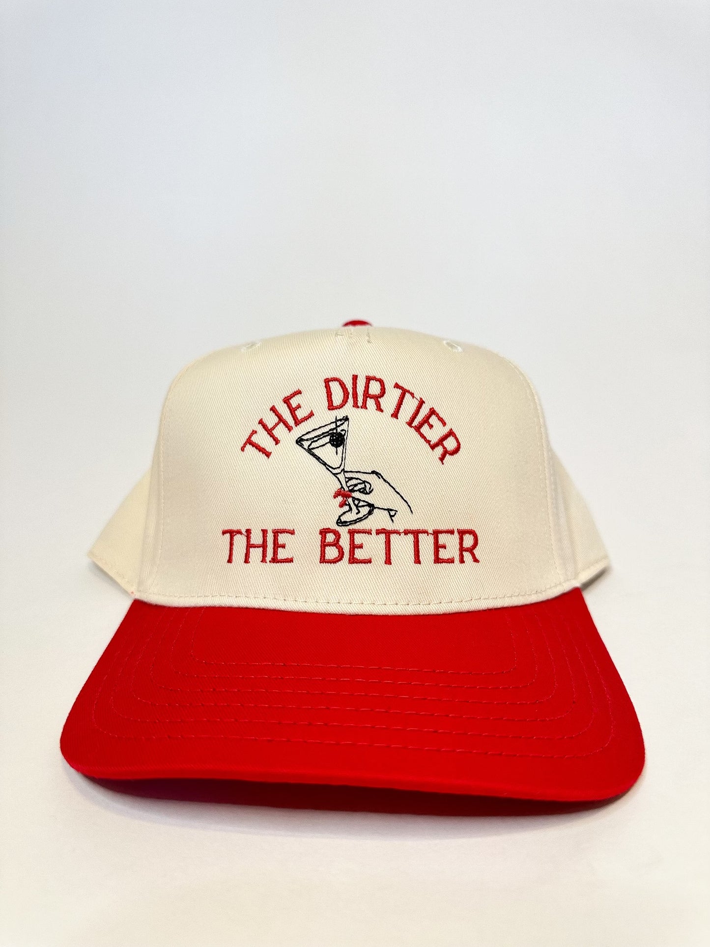 The Dirtier The Better Hat - Red/Natural