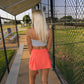 Yay Sports Cargo Skirt - Orange