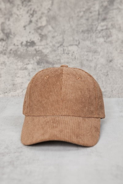 Corduroy Baseball Cap