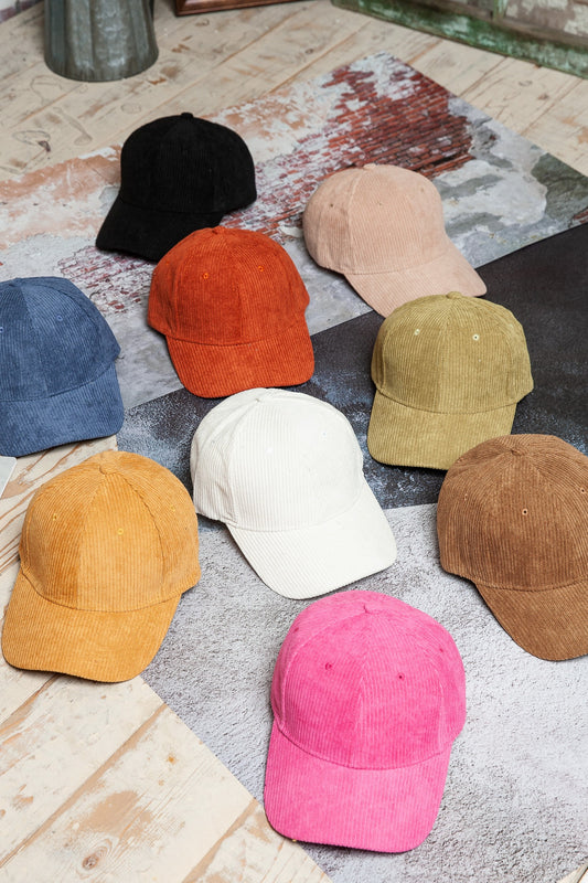 Corduroy Baseball Cap