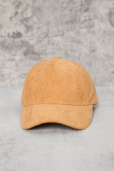 Corduroy Baseball Cap