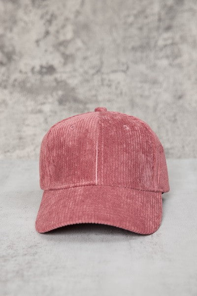 Corduroy Baseball Cap