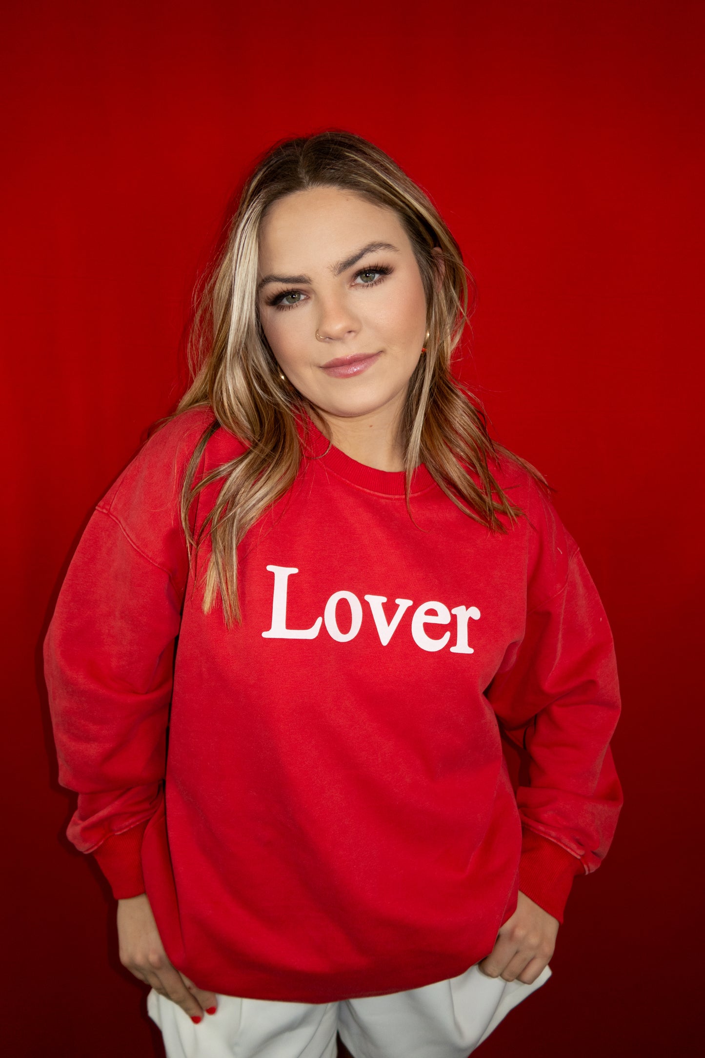 Lover Sweatshirt - Red