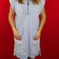 Isn't She Lovely Mock Neck Sleeveless Mini Dress - Periwinkle