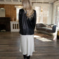 Leather Blazer - Black