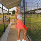 Yay Sports Cargo Skirt - Orange