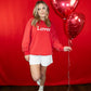 Lover Sweatshirt - Red