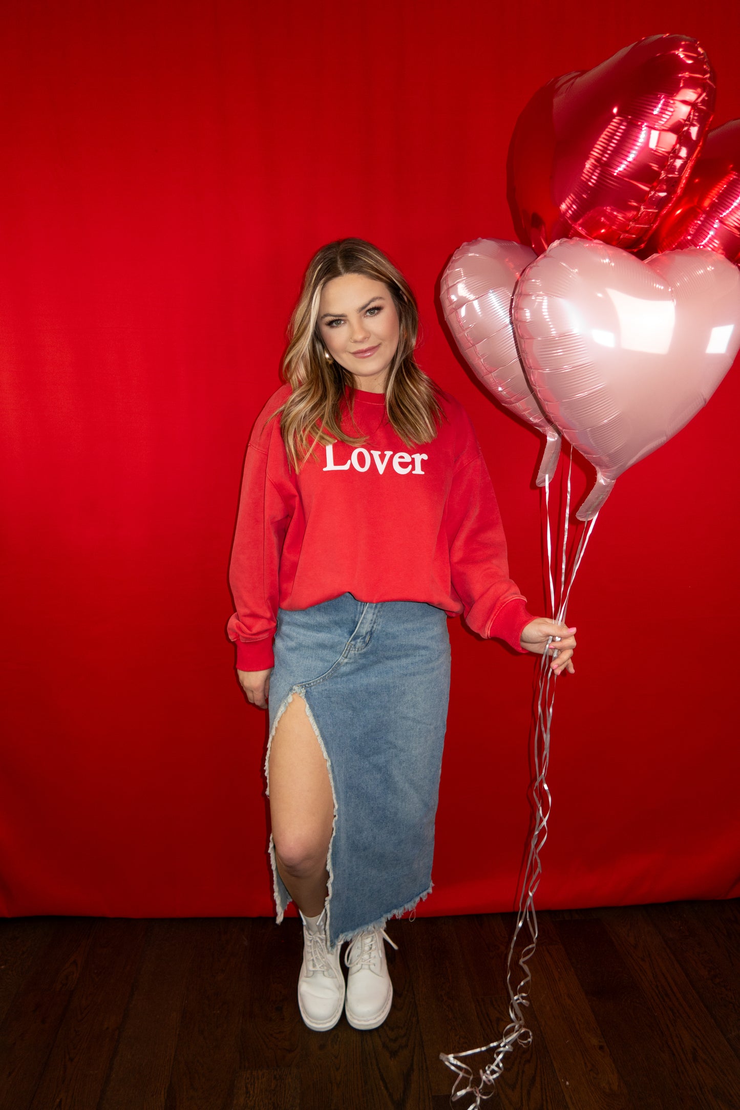 Lover Sweatshirt - Red