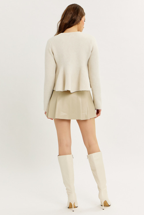 Flare Sweater - Cream