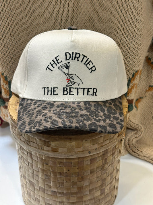 The Dirtier The Better Hat - Leopard/Natural