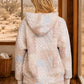Quilted Patchwork Hoodie - Khaki Multi