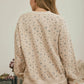 Floral Boxy Sweatshirt - Khaki Multi