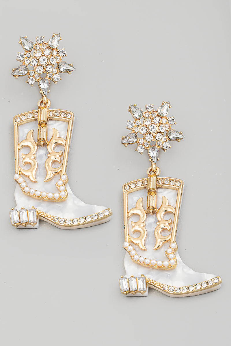 Big Boot Earrings