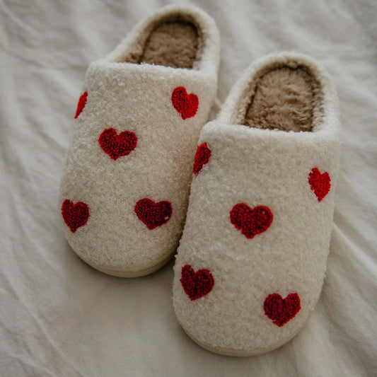 Red Heart Slippers