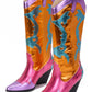 Anti-Hero Western Boots - Orange