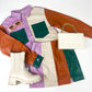 Color Block Mini Skirt - Multi