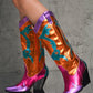 Anti-Hero Western Boots - Orange