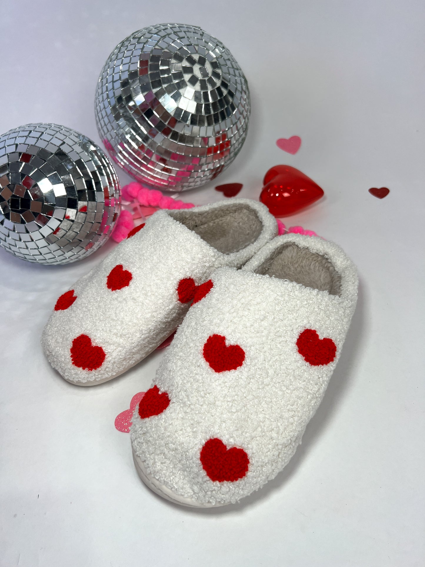 Red Heart Slippers